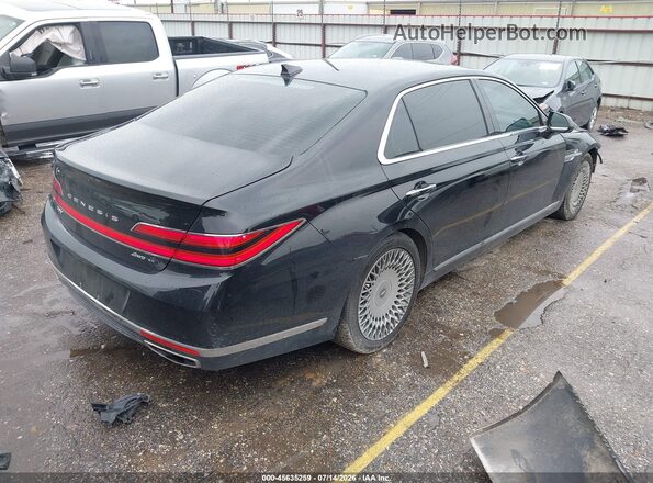 KMTF54PH9MU090635 2021 GENESIS G90 Black უკანა მარჯვენა
