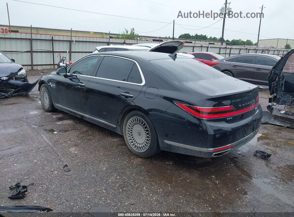 KMTF54PH9MU090635 2021 GENESIS G90 Black უკანა მარცხენა