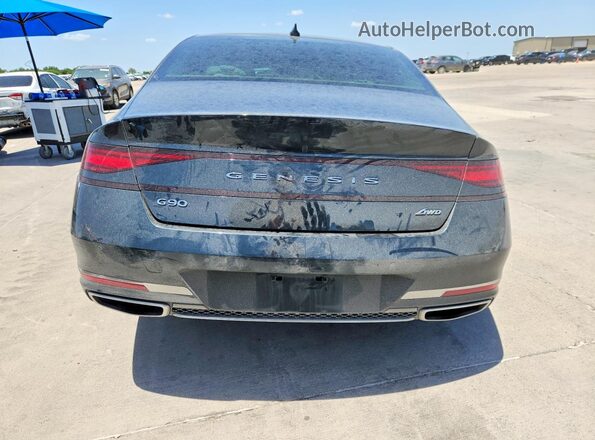 KMTFC4SD1PU030265 2023 GENESIS G90 Угольный Вид сзади