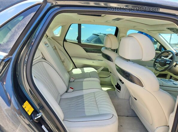 KMTFC4SD1PU030265 2023 GENESIS G90 Угольный Вид задних сидений