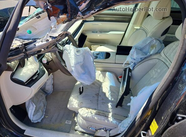 KMTFC4SD3PU028727 2023 GENESIS G90 Black Front interior view