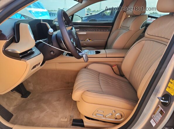 KMTFC4SD3TU056991 2026 GENESIS G90 Gray წინა სალონის ხედი