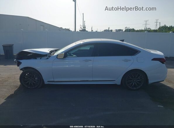 KMTFN4JB3KU320154 2019 GENESIS G80 White Панорамний вид салону 360°