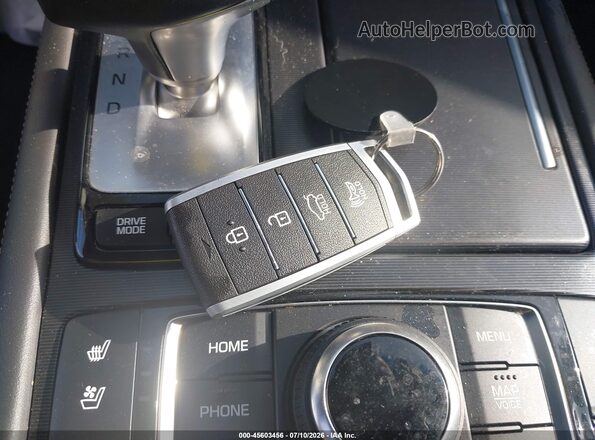 KMTFN4JB3KU320154 2019 GENESIS G80 White Вид панелі приладів