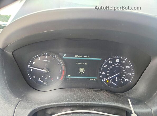 KMTFN4JB4KU326304 2019 GENESIS G80 Black Սարքավորումների վահանակի տեսք