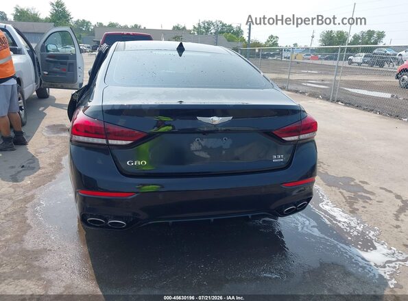 KMTFN4JB6LU331943 2020 GENESIS G80 Black 