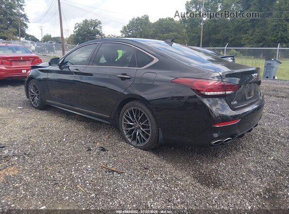KMTFN4JB7KU313319 2019 GENESIS G80 Black Tył lewy