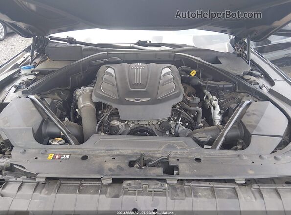 KMTFN4JB7KU313319 2019 GENESIS G80 Black Widok z tyłu