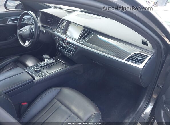 KMTFN4JBXKU306798 2019 GENESIS G80 Gray Սալոնի դիմացի տեսք