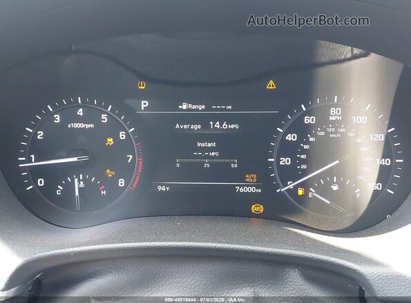 KMTFN4JBXKU306798 2019 GENESIS G80 Gray Հետևի նստատեղերի տեսք
