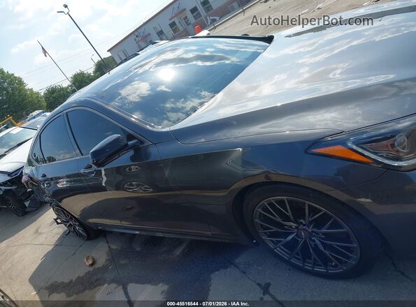 KMTFN4JBXKU306798 2019 GENESIS G80 Gray Սալոնի հետևի տեսք