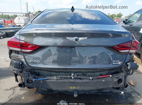 KMTFN4JBXKU306798 2019 GENESIS G80 Gray 