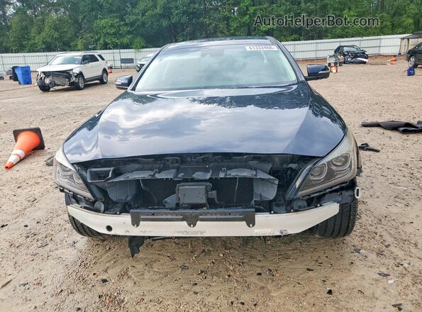 KMTFN4JE0LU334587 2020 GENESIS G80 Blue Вид спереду