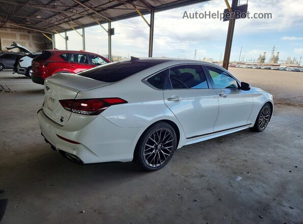 KMTFN4JE1LU335148 2020 GENESIS G80 White Rear right