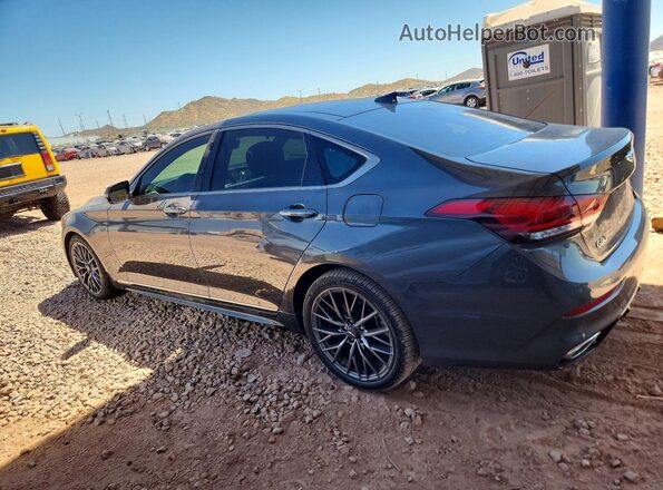 KMTFN4JE7LU335087 2020 GENESIS G80 Charcoal Հետևի ձախ