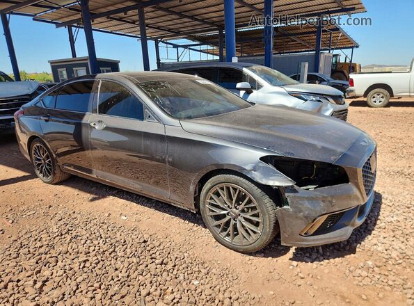 KMTFN4JE7LU335087 2020 GENESIS G80 Charcoal Առջևի աջ