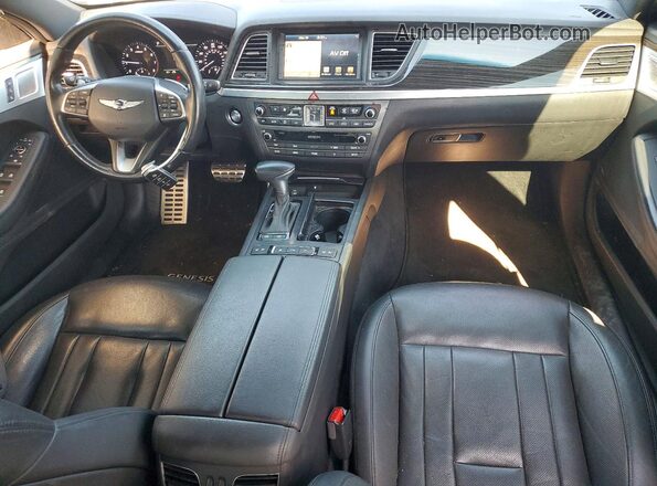 KMTFN4JE9LU329548 2020 GENESIS G80 Blue Dashboard view