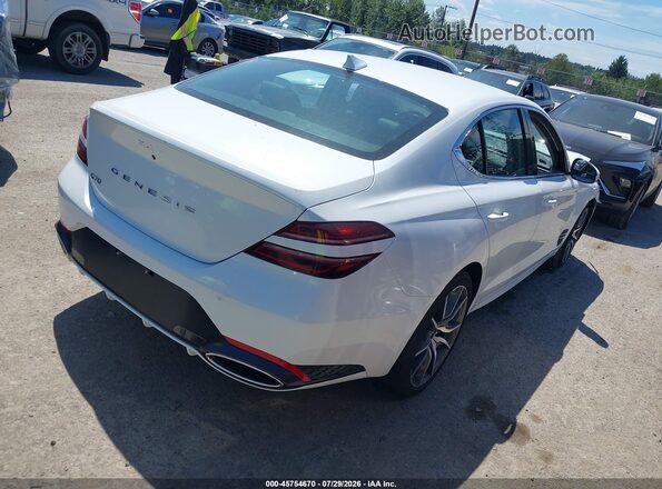 KMTG14SC2TU167646 2026 GENESIS G70 White უკანა მარჯვენა