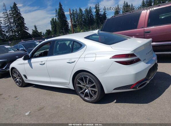 KMTG14SC2TU167646 2026 GENESIS G70 White სალონის 360-გრადუსიანი ხედი