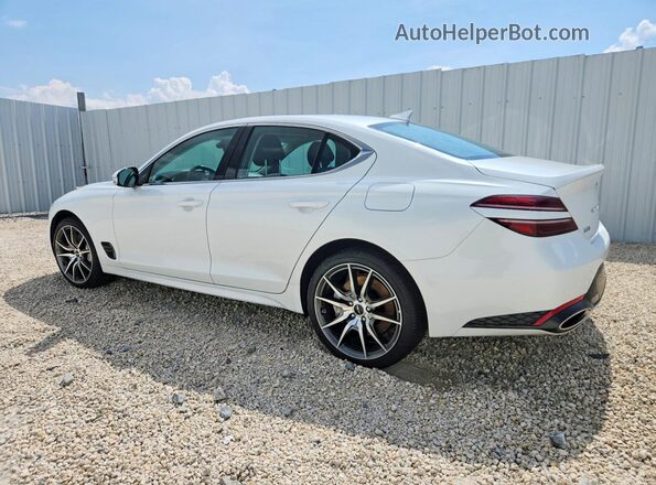 KMTG14SC7TU173202 2026 GENESIS G70 Белый Задняя левая четверть