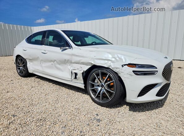 KMTG14SC7TU173202 2026 GENESIS G70 Белый Передняя правая четверть