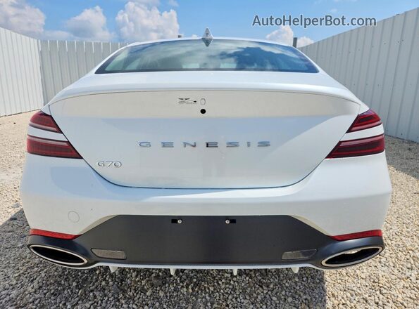 KMTG14SC7TU173202 2026 GENESIS G70 Белый Вид сзади