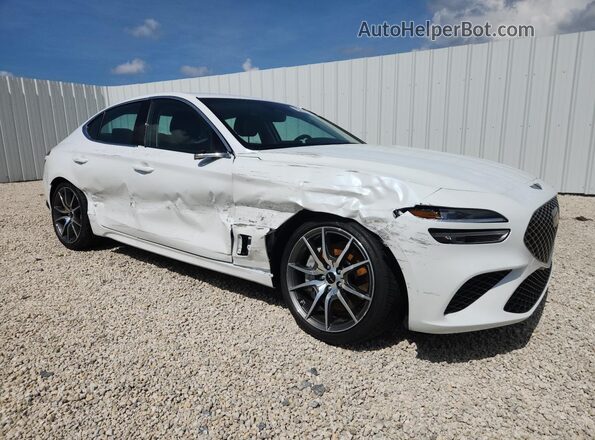 KMTG14SC7TU173202 2026 GENESIS G70 Белый Вид наклейки с VIN-кодом