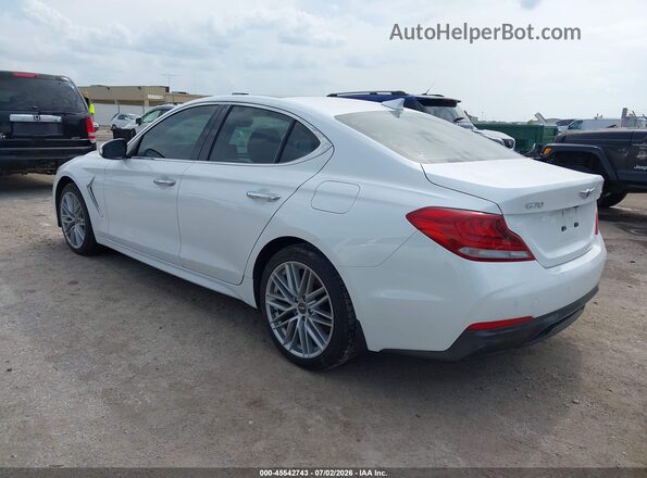 KMTG34LA0LU060246 2020 GENESIS G70 White Tył lewy