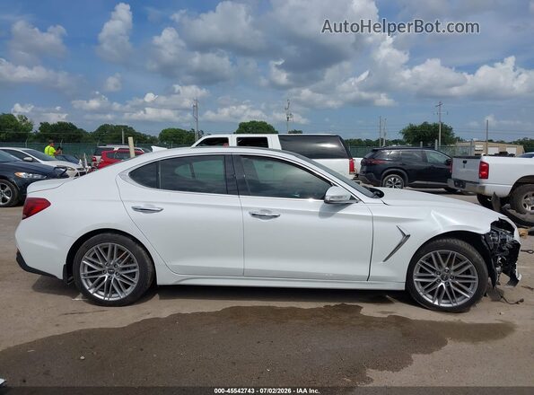 KMTG34LA0LU060246 2020 GENESIS G70 White Widok wnętrza 360 stopni
