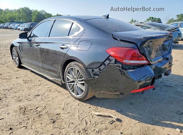 KMTG34LA2MU070729 2021 GENESIS G70 Black Rear left