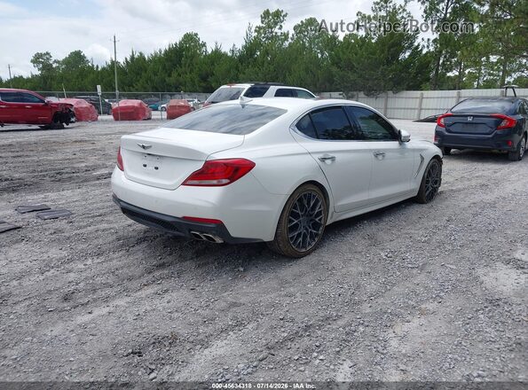 KMTG34LA8LU051147 2020 GENESIS G70 White Задня права чверть