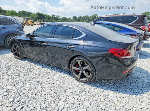 KMTG34LE0KU031038 2019 GENESIS G70 Черный Задняя левая четверть