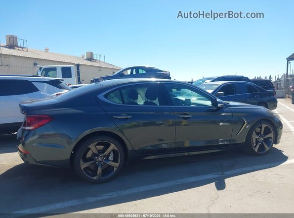 KMTG34LE0LU058175 2020 GENESIS G70 Gray Vista interior trasera
