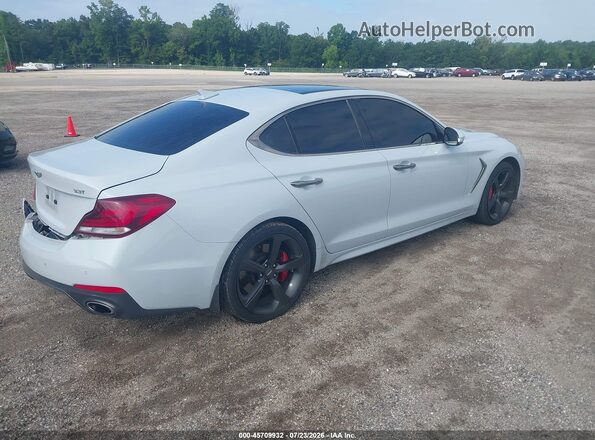 KMTG34LE1KU022171 2019 GENESIS G70 Gray უკანა მარჯვენა