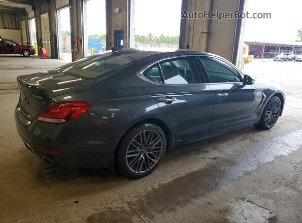 KMTG34LE1KU023871 2019 GENESIS G70 Gray Задня права чверть