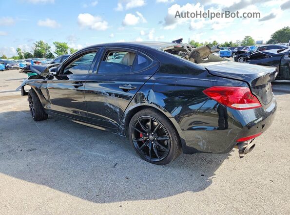 KMTG34LE2LU049817 2020 GENESIS G70 Черный Задняя левая четверть