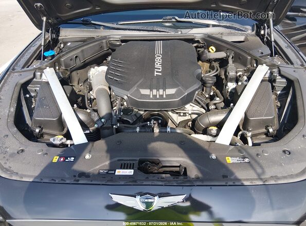 KMTG34LE9KU027585 2019 GENESIS G70 Черный Вид сзади
