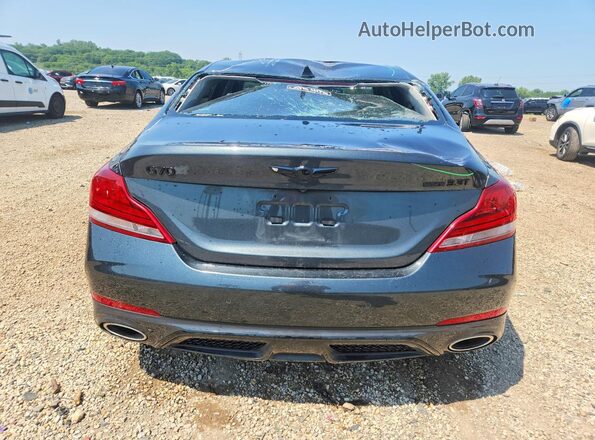 KMTG34LE9LU056666 2020 GENESIS G70 Угольный Вид сзади