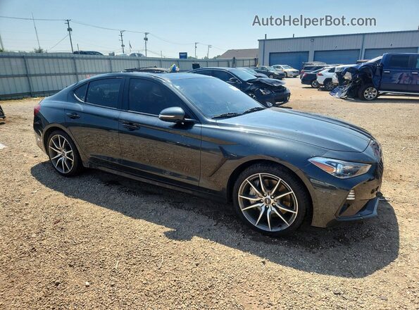 KMTG34LE9LU056666 2020 GENESIS G70 Угольный Передняя правая четверть