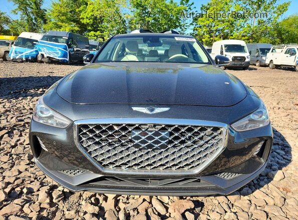 KMTG34LEXKU020127 2019 GENESIS G70 Green Вид спереду