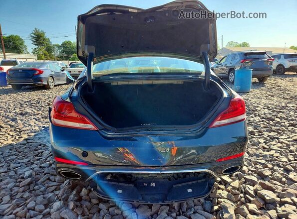 KMTG34LEXKU020127 2019 GENESIS G70 Green Вид ззаду