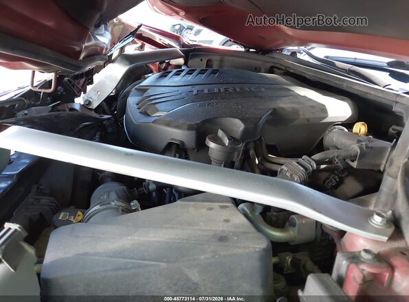 KMTG34LEXKU020516 2019 GENESIS G70 Red უკანა ხედი