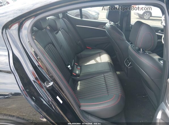KMTG34SC0SU146643 2025 GENESIS G70 Black VIN კოდის სტიკერის ხედი
