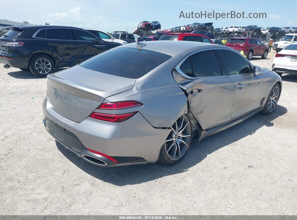 KMTG34SC2RU142930 2024 GENESIS G70 Gray Հետևի աջ
