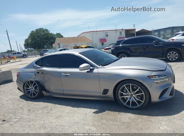 KMTG34SC2RU142930 2024 GENESIS G70 Gray Սալոնի հետևի տեսք