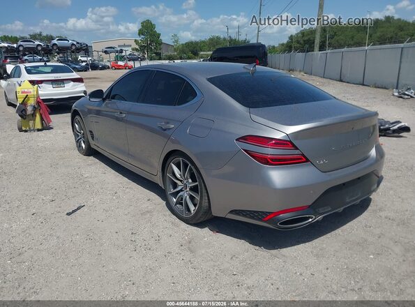 KMTG34SC2RU142930 2024 GENESIS G70 Gray Հետևի ձախ