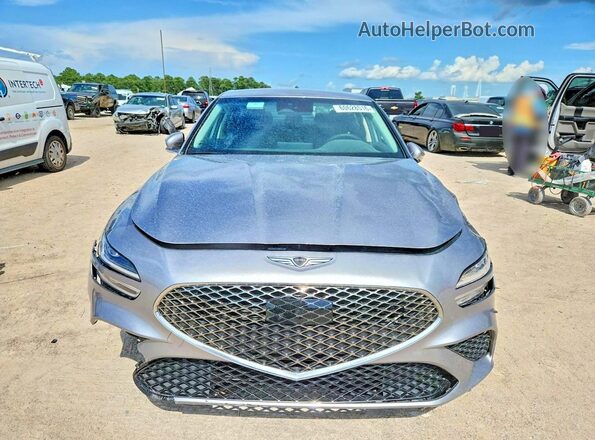 KMTG34SC2SU158910 2025 GENESIS G70 Silver Вид спереду