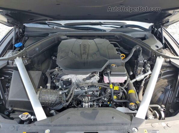 KMTG34SC3RU142306 2024 GENESIS G70 Black Սալոնի հետևի տեսք