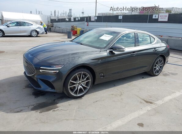 KMTG34SC5RU142811 2024 GENESIS G70 Gray Przód lewy