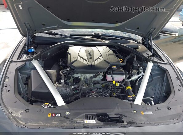 KMTG34SC5RU142811 2024 GENESIS G70 Gray Widok z tyłu
